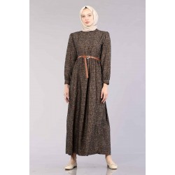 Tekbir 20315 Dress  Daisy Pattern