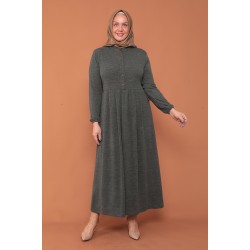 Tekbir 8129 3 Button Dress