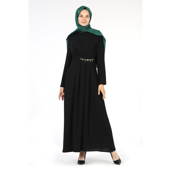 Tekbir Chain Detailed Dress