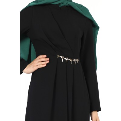 Tekbir Chain Detailed Dress