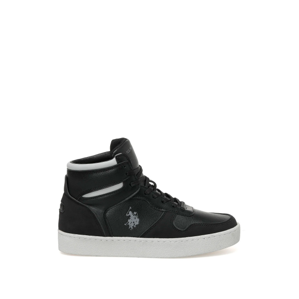 U.S. Polo Assn woman ANO 2PR Women's Black High Sneaker