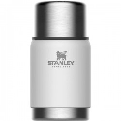 Stanley 0.7L Vacuum Food Jar Classic Food Thermos White