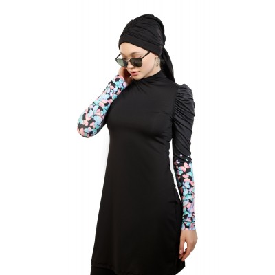 Mayo Burkini Beliz Pleated Swimsuit Butterfly (2108 K) Mayo Burkini Beliz Pleated Swimsuit Butterfly (2108 K)