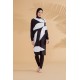 Mayo burkini Marina Black Closed Hijab Swimwear M2309