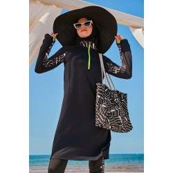 Mayo burkini Marina H2O Swimmer Series Black Hijab Swimsuit M2331