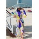 burkini cover Marina Colourful Caftan Kimono Pareo P2332