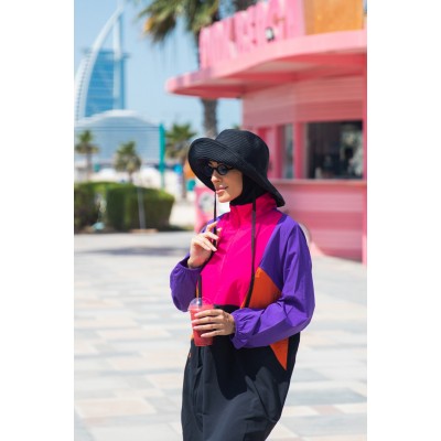 Mayo burkini Marina Black Closed Hijab Swimwear M2312 Mayo burkini Marina Black Closed Hijab Swimwear M2312