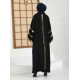 Filizzade Woman Abaya Unlined Fabric Embroidered