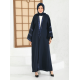 Filizzade Woman Abaya Unlined Fabric Embroidered