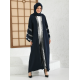 Filizzade Woman Abaya Unlined Fabric Embroidered