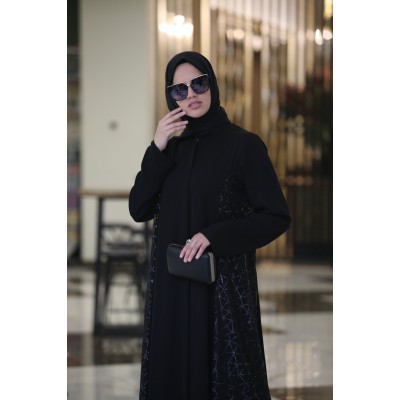 Abaya Silvery 