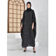 Filizzade Women's Abaya, Unlined Round Neck, Various Colors