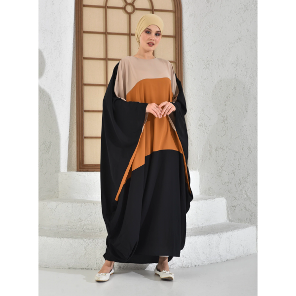 Filizzade Woman abaya Unlined - Crew neck - Abaya - Tuncay