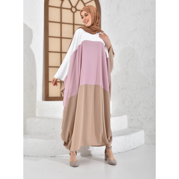 Filizzade Woman abaya Unlined - Crew neck - Abaya - Tuncay