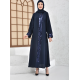 Filizzade Woman abaya Unlined - Crew neck