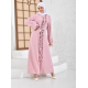 Filizzade Woman abaya Unlined - Crew neck