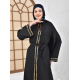 Filizzade Woman abaya Unlined - Crew neck