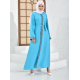 Filizzade Woman abaya Unlined - Crew neck