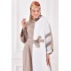 Filizzade Woman Crew neck Belted Loose Abaya