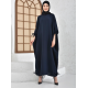 Filizzade Woman Loose abaya Unlined Fabric - Round Neck