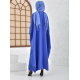 Filizzade Woman Loose abaya Unlined Fabric - Round Neck