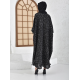 Filizzade Woman Loose abaya Unlined Fabric - Round Neck