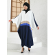 Filizzade Woman Abaya Open Front Abaya Unlined