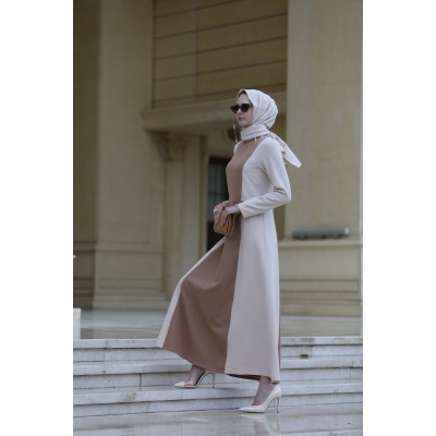 TWO COLOR DRESS TWO COLOR DRESS