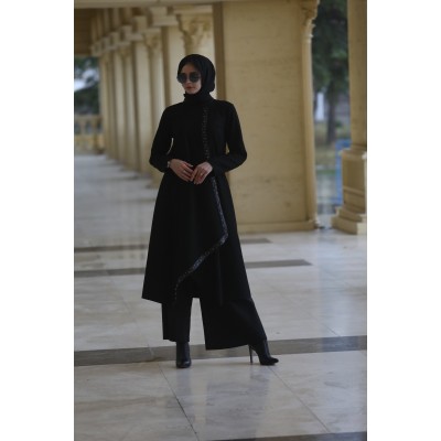 Manto Leather Double Breasted Manto Leather Double Breasted