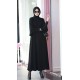 Abaya Plain Sandy Sleeve Ferrace