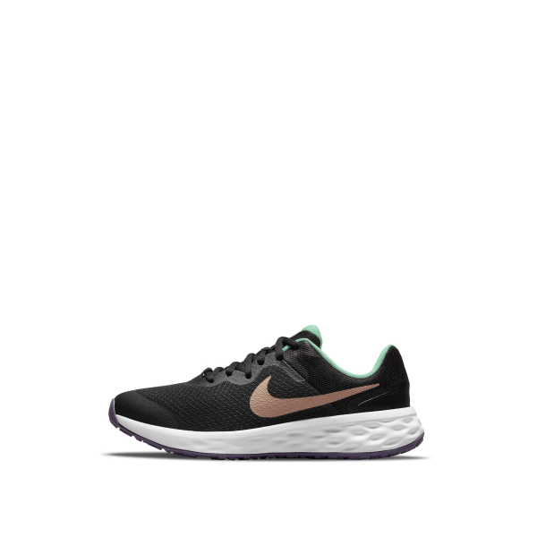 Nike Women shoes REVOLUTION 6 Black Unisex Running Shoes