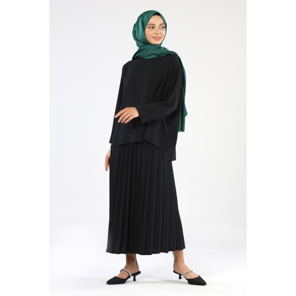 Tekbir Pleat Skirt Set