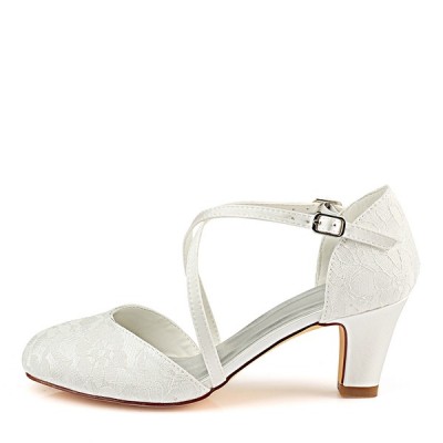 أحذية الزفاف المرأة الدانتيل حريري الساتان Stiletto كعب مغلقة مضخات إصبع القدم أحذية الزفاف المرأة الدانتيل حريري الساتان Stiletto كعب مغلقة مضخات إصبع القدم