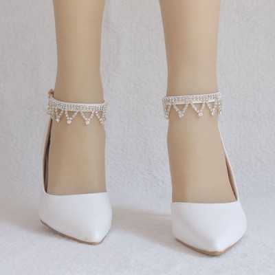 أحذية الزفاف المرأة Leatherette بكرة كعب مغلقة مضخات احذية مع شرابة أحذية الزفاف المرأة Leatherette بكرة كعب مغلقة مضخات احذية مع شرابة