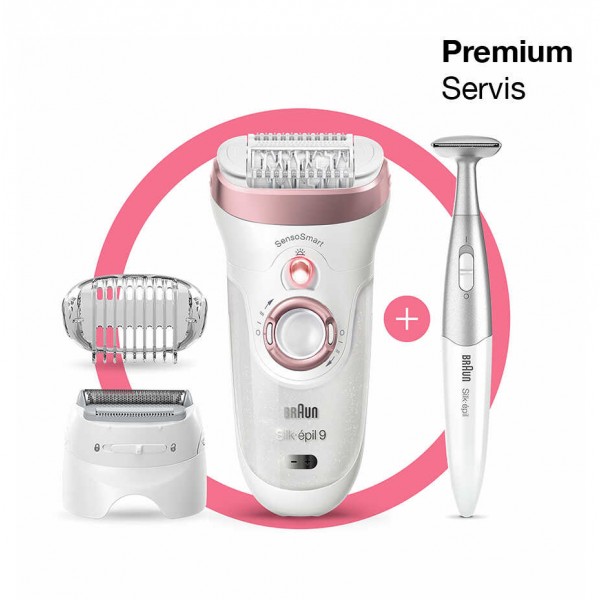 Braun Silk-épil 9 9890 SensoSmart Epilator / Epilation