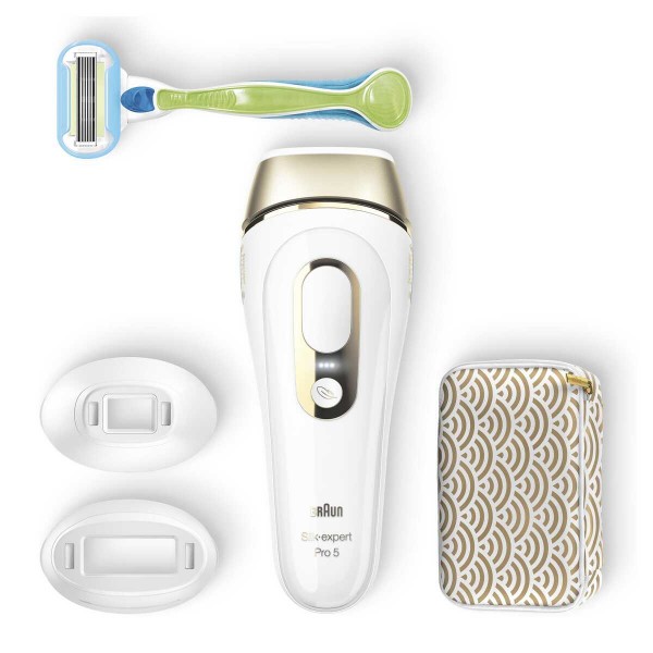 Braun Silk Expert PL5237 New Generation IPL IPL with 400,000 Pulses, 2-Head Hair Removal Device