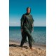 burkini cover Marina Hijab Swimsuit Over Kaftan Kimono Pareo P2202-Khaki