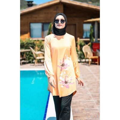 Mayo burkini Marina Hijab Swimsuit M2013 - light pink