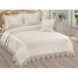 Duvet Cover Dowry Quilted Bed Cover Hitit Cream Duvet Cover Dowry Quilted Bed Cover Hitit Cream