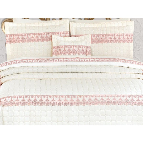 Duvet Cover Dowry Quilted Bed Cover Lara Cream