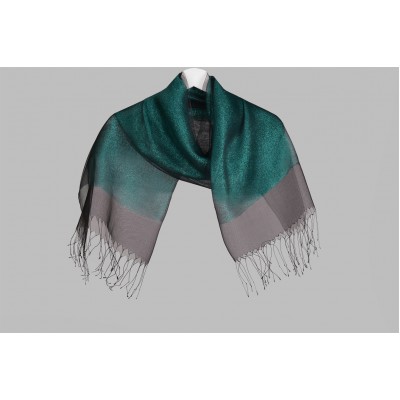 Double layer silver shawl two colors Double layer silver shawl two colors