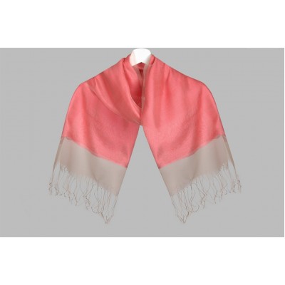 Double layer tulle shawl two colors Double layer tulle shawl two colors