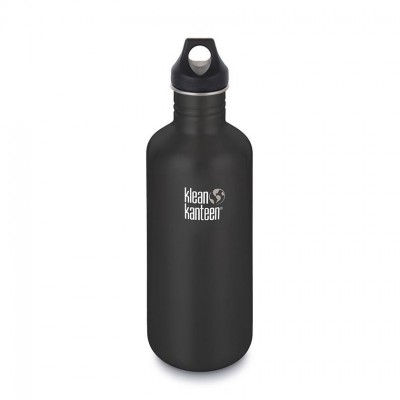 Klean Kanteen 1.182L Classic Loop Cap Water Bottle - Steel Water Bottle
