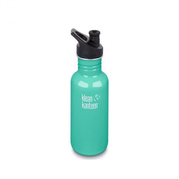 Klean Kanteen 0.53L Classic Sport Cap Water Bottle - Steel Water Bottle