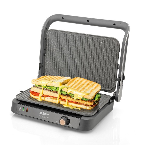 AR2001 Toaster Delux Grill And Sandwich Maker - Stainless Steel