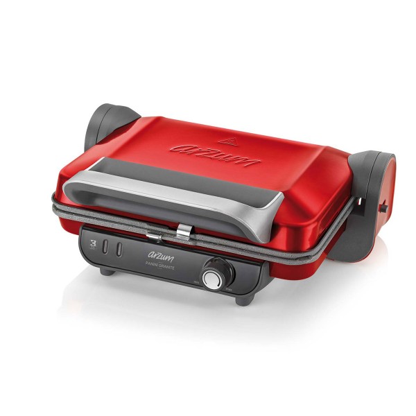 AR2006 Panini Granite Grill and Sandwich Maker - Pomegranate