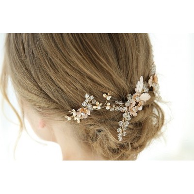 Wedding Accessories Classic Alloy Hairpins / Combs and Barrettes With Rhinestone