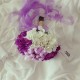 Wedding Bouquet Lilac Purple Erengul Hydrangea Bridal Flower Bouquet